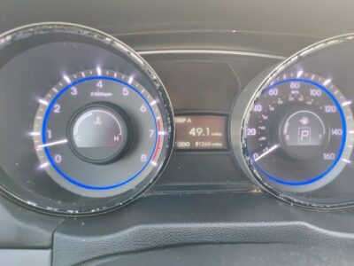Hiunday Sonata 2014 automático eléctrico con clima funcionando 4 cilindros en Monterrey